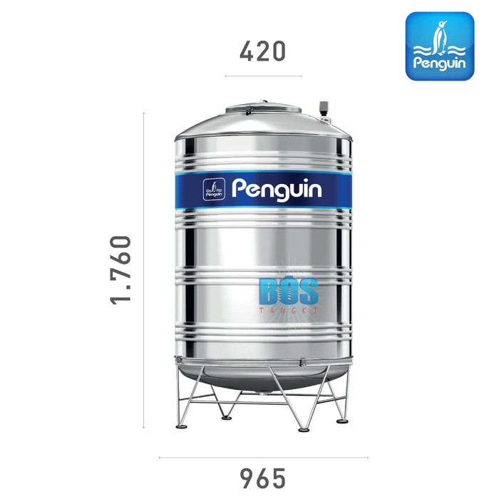 Jual Tangki Air Stainless Penguin Tbsk 1000 Toren Air Tandon Air Jakarta Utara Boss Tangki 9878