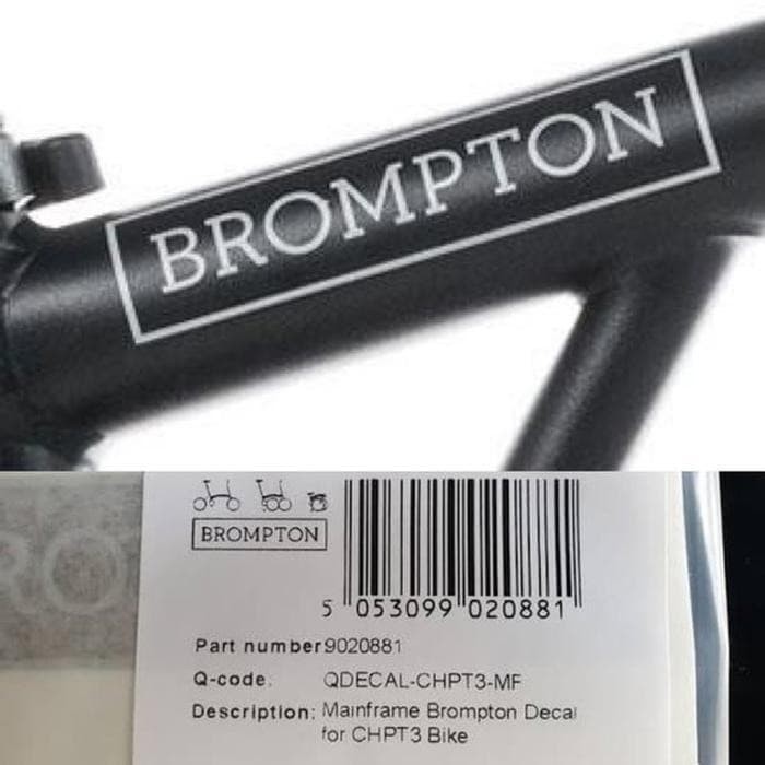 brompton decal