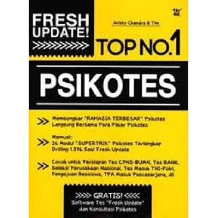 Jual Buku Ujian Fresh Update Top No 1 Psikotes Terlaris Jakarta Barat Boookrt Tokopedia