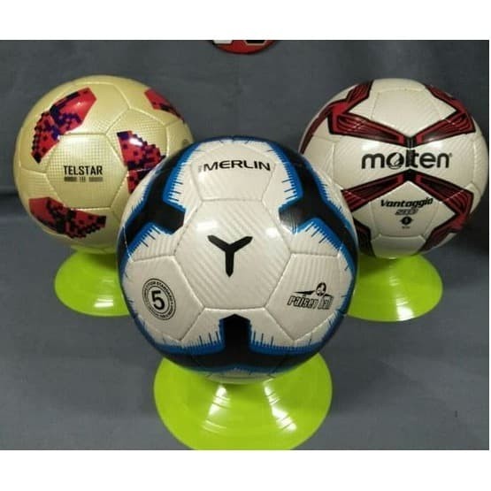 Jual BOLA KAKI SIZE 5 - BOLA SEPAK MODEL JAHIT BAHAN TI   KAR MURAH MERIAH