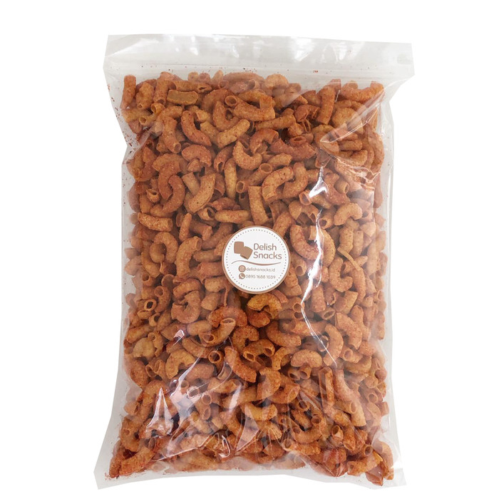 Jual Snack Cemilan Makaroni Bantet Pedas Grosir Kilo Kiloan 500gr