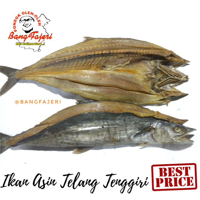 Jual Ikan Asin Tenggiri, Iwak Karing Telang Banjarmasin