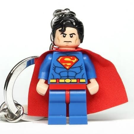 lego superman keychain