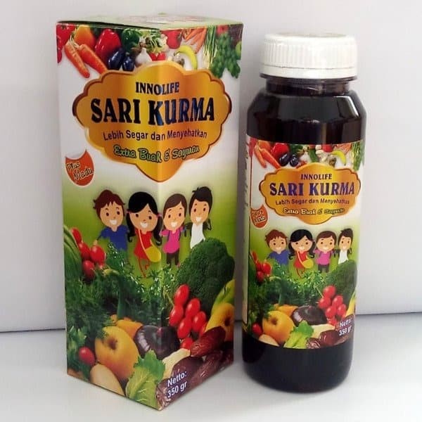 Jual HERBAL SARI KURMA INNOLIFE EKSTRAK BUAH SAYURAN PLUS