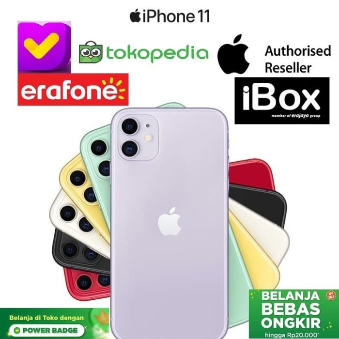 Jual BNIB iPhone 11 128GB Garansi RESMI iBox Indonesia NEW