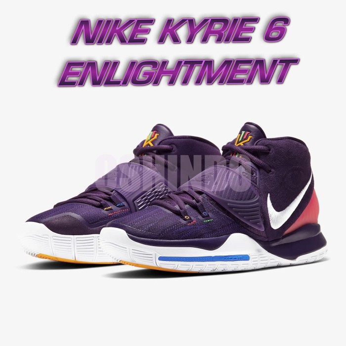 Jual Sepatu  Basket Nike  Kyrie 6 Enlightment Warna  Ungu  