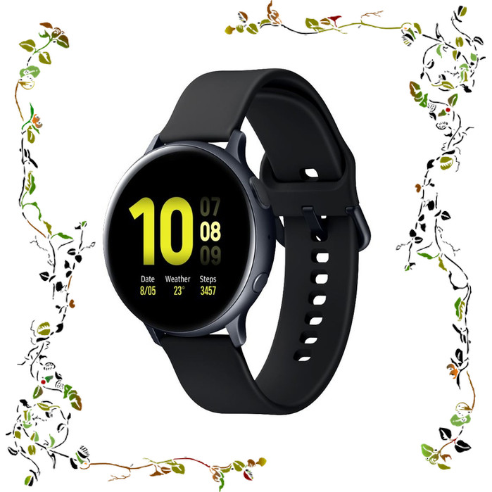 galaxy watch active 2 aqua black