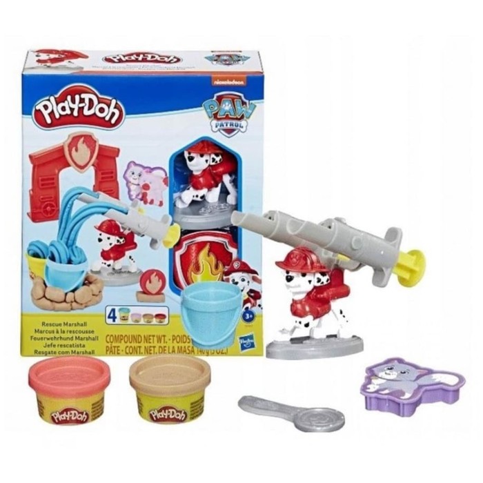 paw patrol play doh marshall