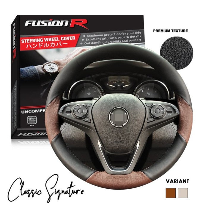 Jual Cover Stir Mobil / Sarung Stir FUSION R Classic