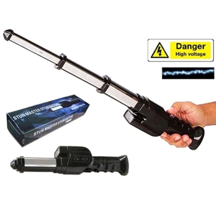 Jual Heavy Duty Telescopic Stun  Gun  Flashlight Larger 