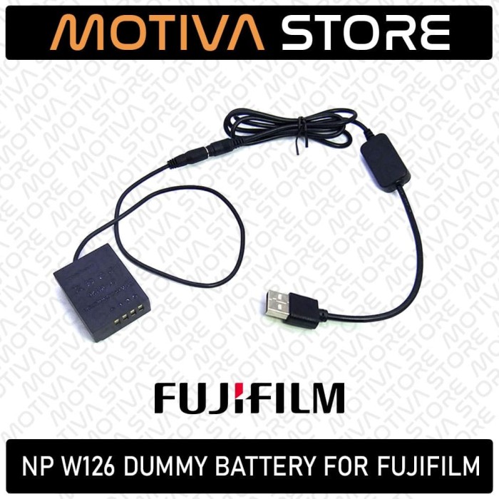 Jual NP W126 CPW126 USB Dummy Battery for Fujifilm X A3