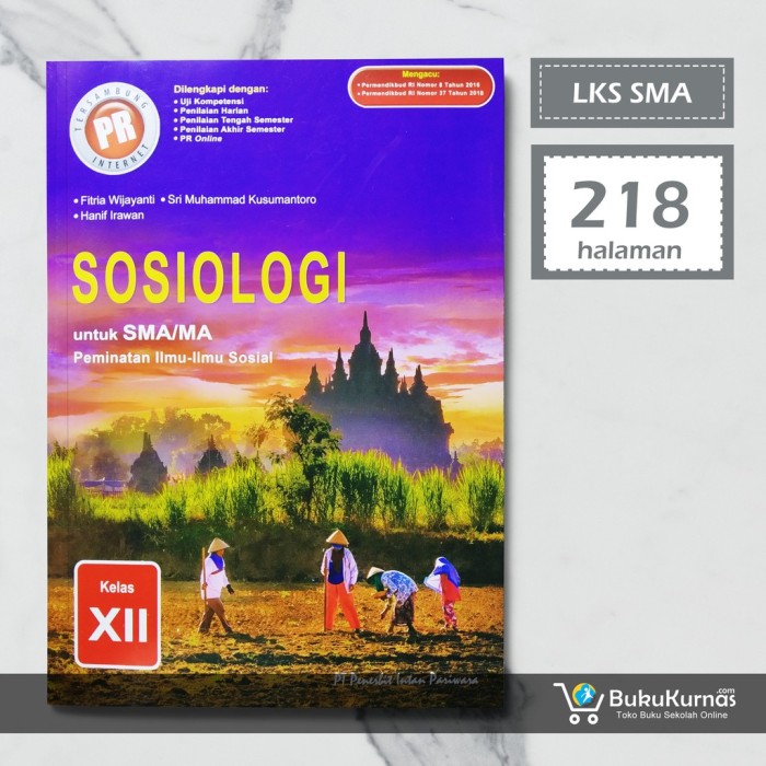 Jual Buku Lks Sosiologi Kelas 12 Peminatan K13 Intan Pariwara Bp407 Kota Surabaya Galaxi Storee Tokopedia