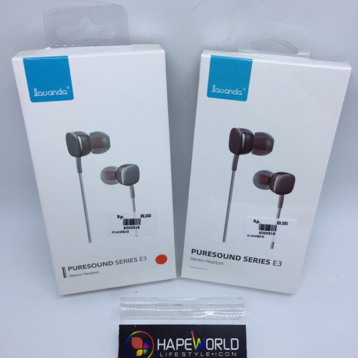 Jual Lavanda Puresound Series E3 Stereo Headset Kota Banjarmasin Hapeworld Official Store Tokopedia