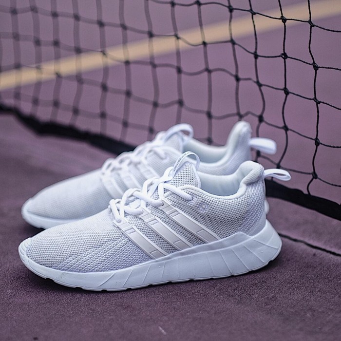 adidas questar triple white