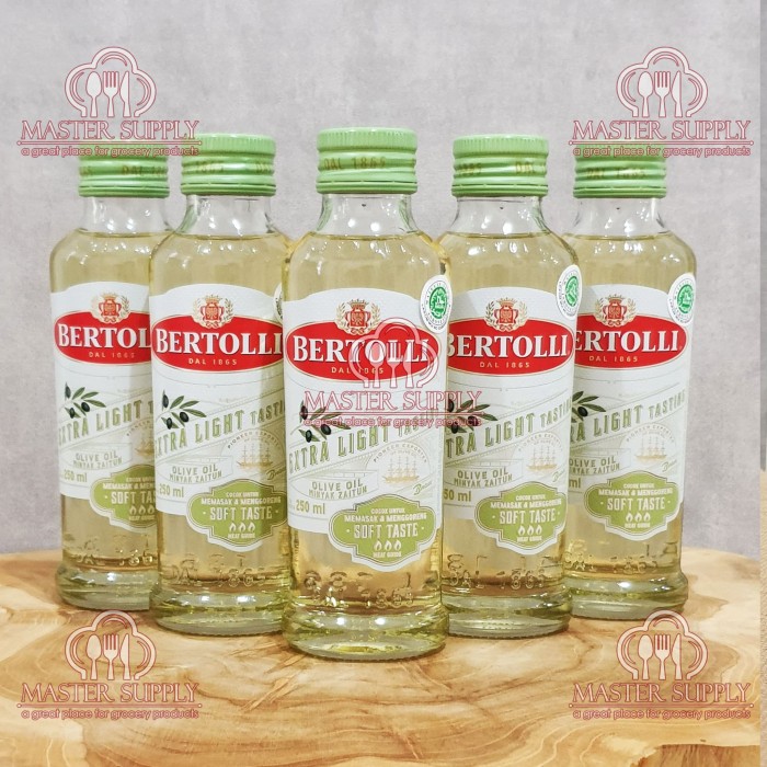 Jual BERTOLLI EXTRA LIGHT OLIVE OIL 250 ML / MINYAK GORENG / TERMURAH