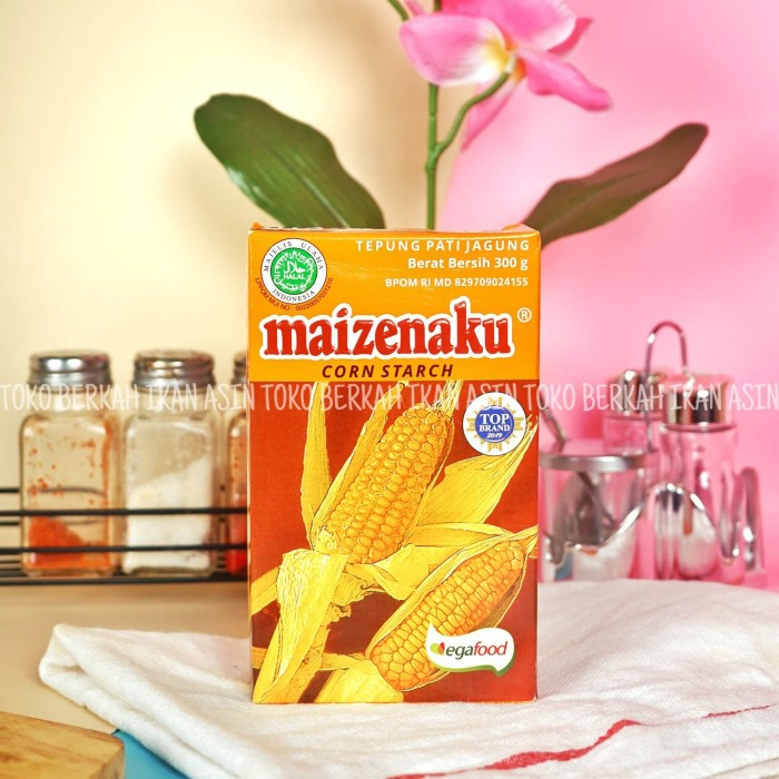 Foto Produk Tepung Maizenaku Corn Starch 300gr / Tepung Pati Jagung dari Toko BERKAH Sembako.