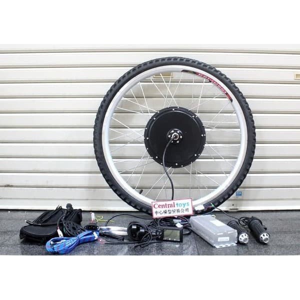 Jual KIT  dinamo sepeda listrik  48V 1000W ban 26 x 1 75 