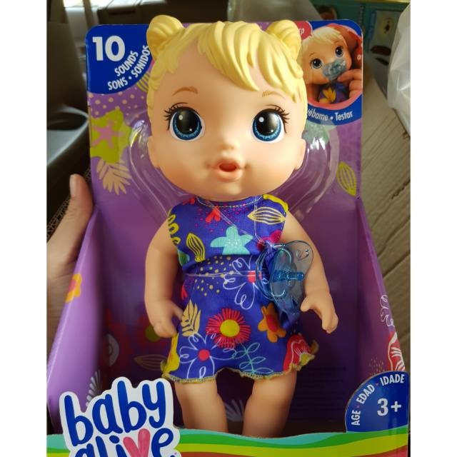 Jual Baby alive  lil sound original hasbro murah Kab 