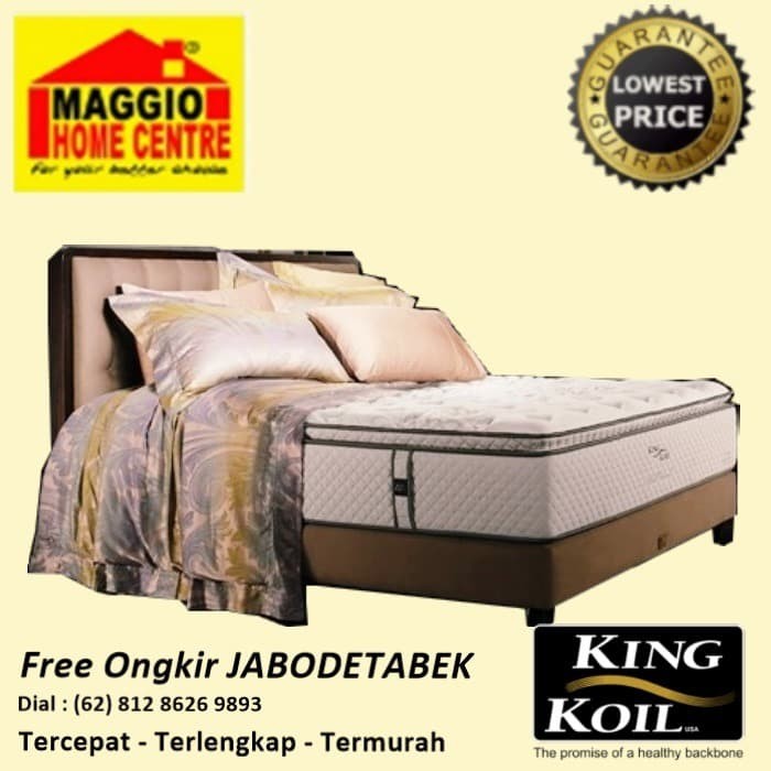 Jual KASUR KING KOIL WORLD ENDORSED KING KOIL SPRINGBED 180 KSR