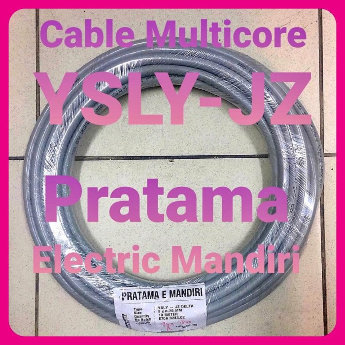 Jual Kabel YSLY Cable Multicore YSLY-JZ 10x2.5mm 10x2,5mm 2.5mm 2,5mm ...