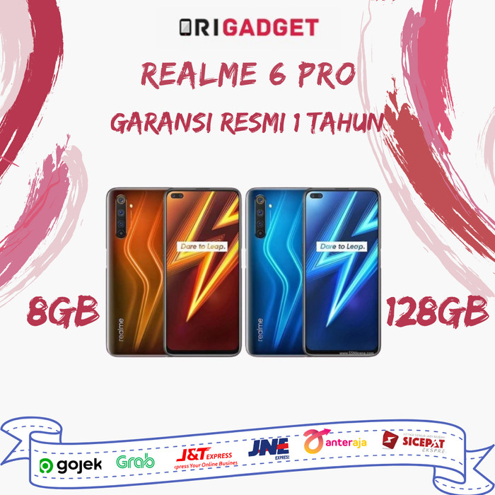 Jual REALME 6 PRO 8/128 RAM 8GB ROM 128GB GARANSI RESMI ...