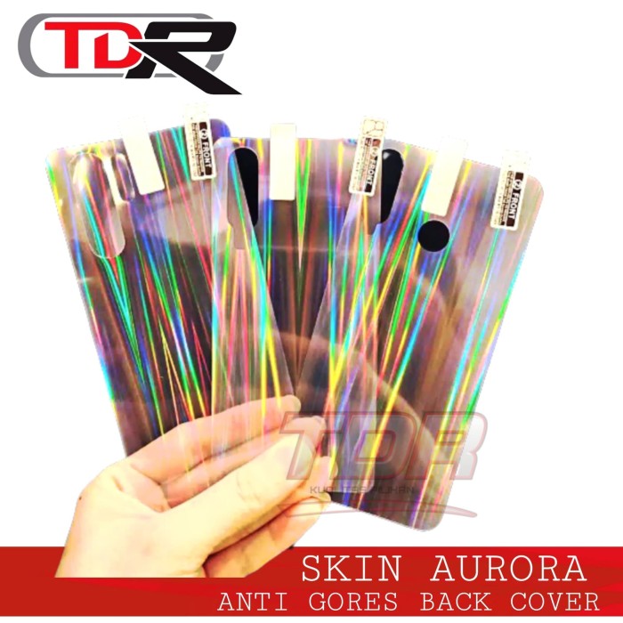 Foto Produk SKIN AURORA BACK COVER SMARTPHONE ALL TIPE LIHAT DESKRIPSI dari Tdr Acc