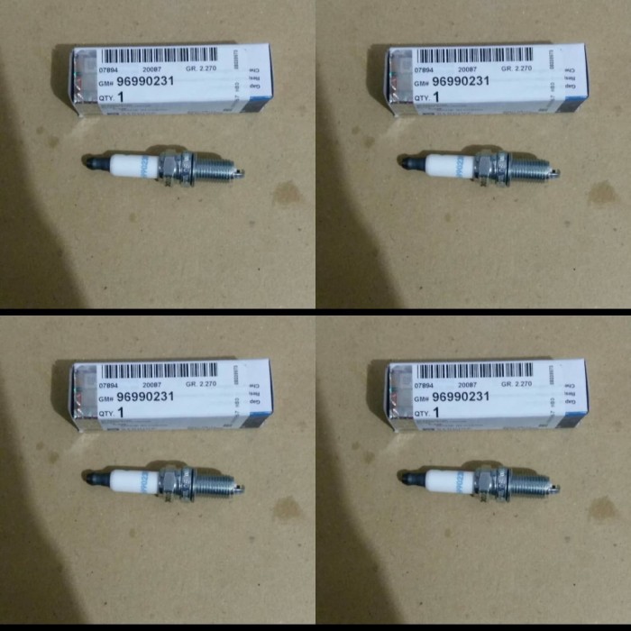 Jual Set 4 Buah Busi Spin 1500cc Original Gm 96990231 Jakarta Utara Harvest Motor Fatmawati Tokopedia
