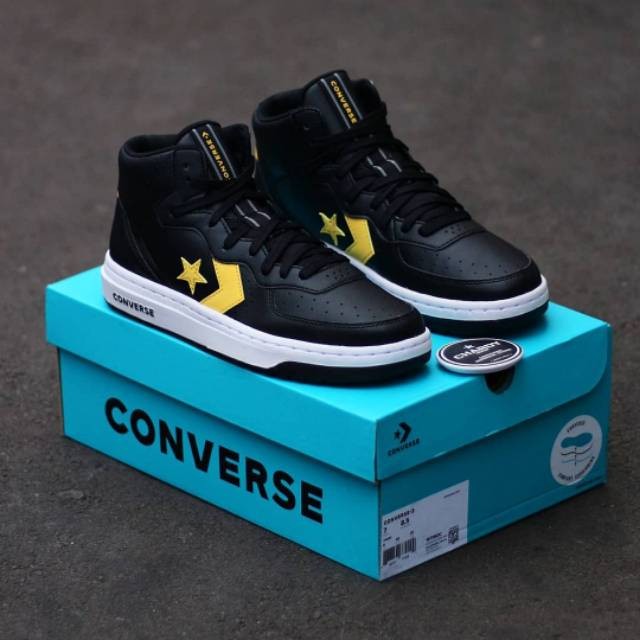 converse rival mid white