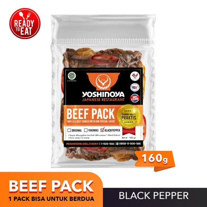 Jual Beef Pack (Black Pepper) Jakarta Pusat Yoshinoya Official