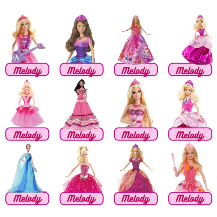 label barbie