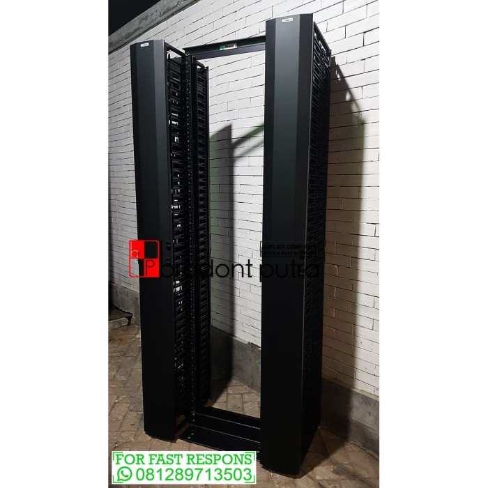 Jual Open Rack with Vertical Wire Management PANDUIT Patchrunner Harga ...