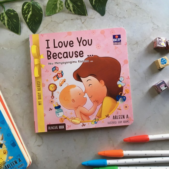 Jual Buku Cerita Anak Board Book Bayi Balita - Baby Boardbook - I Love