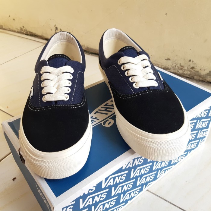 vans vault og era lx black dress blue