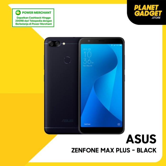 J   ual [GARANSI RESMI ASUS] ASUS ZENFONE MAX PLUS 4/64GB