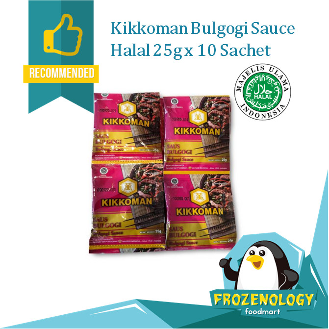 Jual Kikkoman Bulgogi Sauce HALAL Sachet 25g Saus Korea 