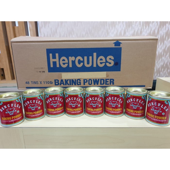 Jual BAKING POWDER DOUBLE ACTING HERCULES 110 GRAM - MURAH ...