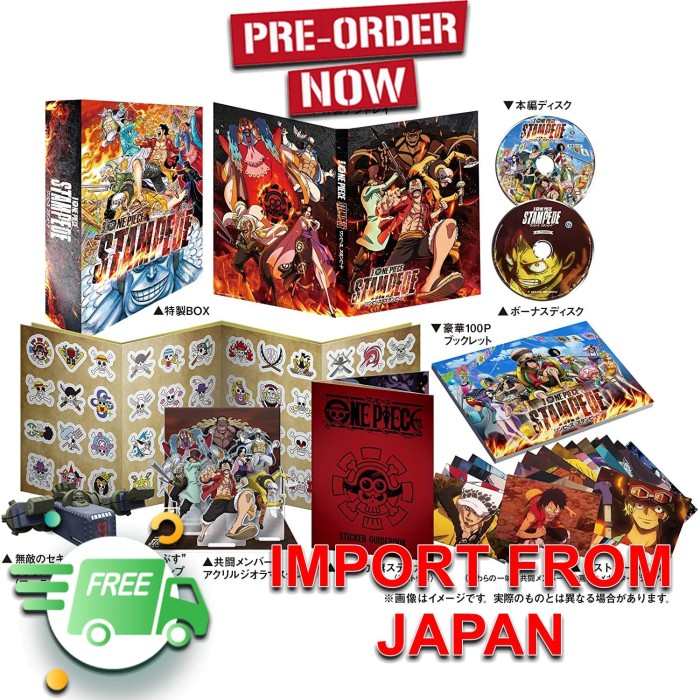 Jual One Piece Stampede Special Deluxe Edition Limited Blu Ray Jakarta Barat Sevlyn Tokopedia