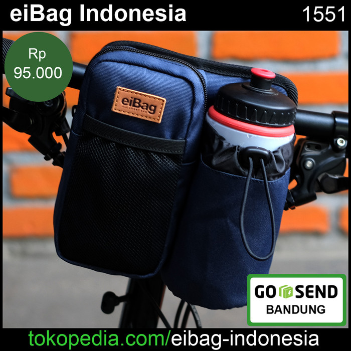 Jual Tas Sepeda  Lipat Brompton  Dahon Dll Eibag 1551 Biru 