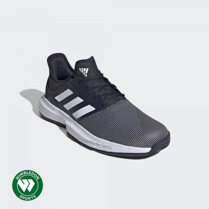 Jual Sepatu Tenis  Adidas Game Court NAVY BLUE WHITE 