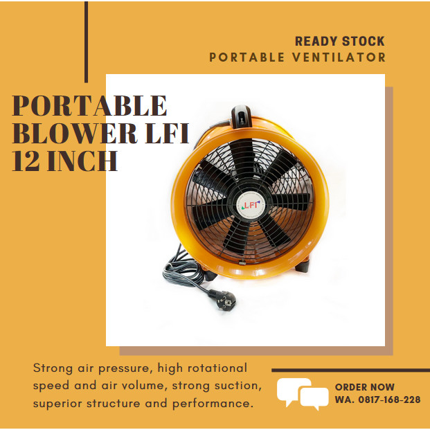 portable blower ventilator fans