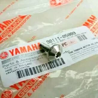 Foto Produk BAUT L CHROME XRIDE R25 R15 XABRE VIXON MT15 ORIGINAL dari Andri part