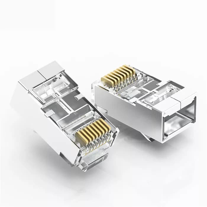 Jual Vention Konektor RJ45 Cat.5e FTP Modular Ethernet Plug Connector
