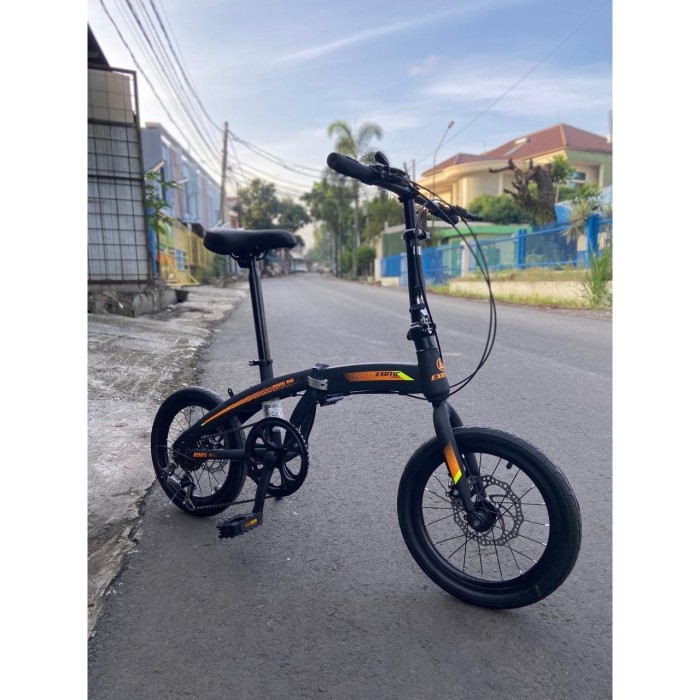 Jual Sepeda Lipat Exotic 2026MG ring 16 7 speed double 