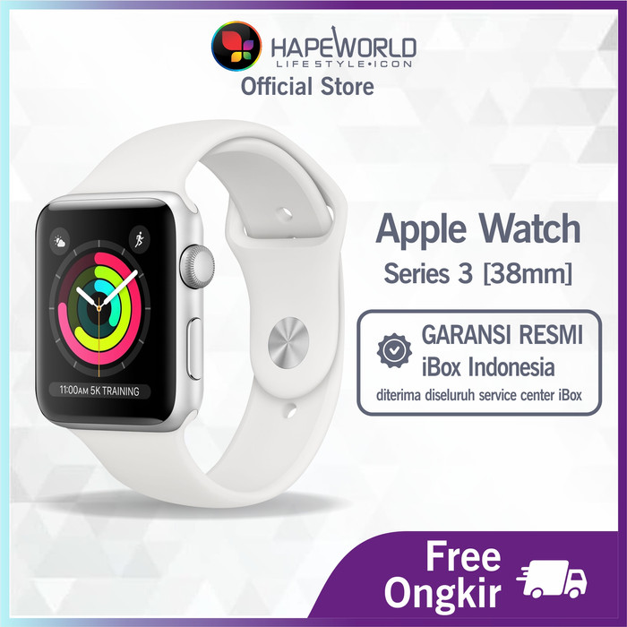 apple watch 3 38mm silver