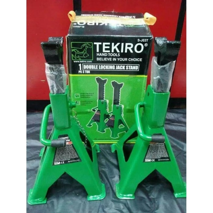 Jual Jack Stand 3 Ton Set 2bh Dongkrak Tahanan Mobil