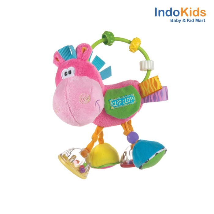 playgro clip clop activity rattle