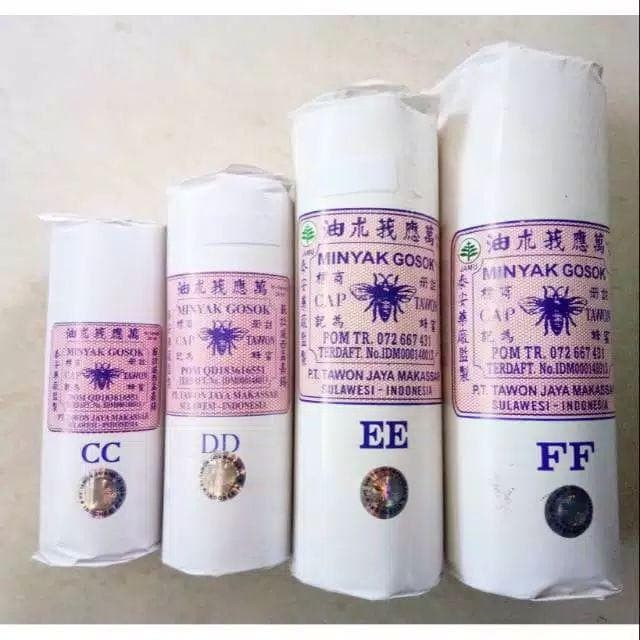 Jual Minyak tawon CC 20 ml / DD 30 ml minyak urut cap