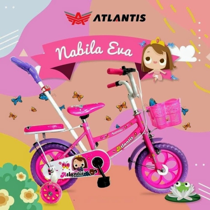  Jual Sepeda Anak Atlantis  Nabila EVa CTB 2 4 Tahun Ban EVA 