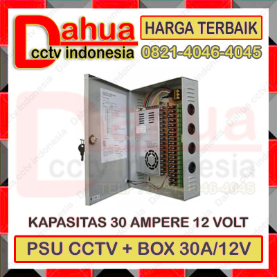 Jual POWER SUPPLY C   CTV BOX 30 AMPERE 12 VOLT UNTUK