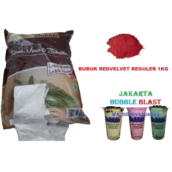 Jual Red Velvet Powder / Bubuk Red Velvet Reguler 1kg ...